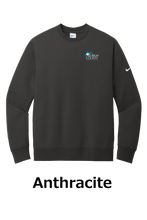 Load image into Gallery viewer, MCMC Apparel - Embroidered Nike Club Fleece Sleeve Swoosh Crew