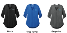 Load image into Gallery viewer, MCMC Apparel - Embroidered Port Authority® Ladies City Stretch 3/4-Sleeve Tunic