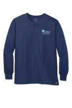 Load image into Gallery viewer, MCMC Apparel - Embroidered Wink® Unisex WorkFlex Snap-Front Scrub Jacket