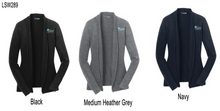 Load image into Gallery viewer, MCMC Apparel - Embroidered Port Authority Ladies Open Front Cardigan Sweater