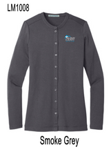 Load image into Gallery viewer, MCMC Apparel - Embroidered Port Authority Ladies Concept Stretch Button-Front Cardigan