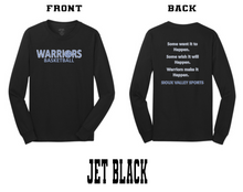 Load image into Gallery viewer, 2024 SVS Warriors Basketball : Port &amp; Company® Long Sleeve Core Cotton Tee