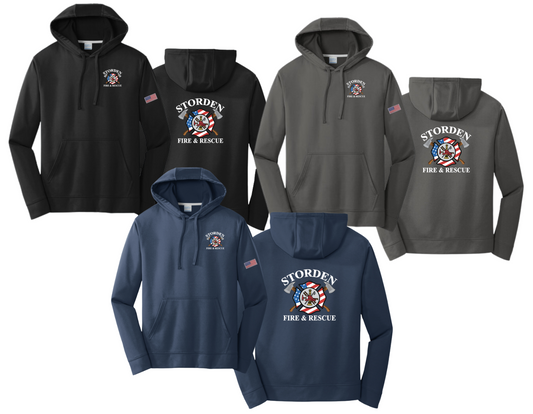 Storden Fire & Rescue : Port & Company Performance Fleece Hoodie