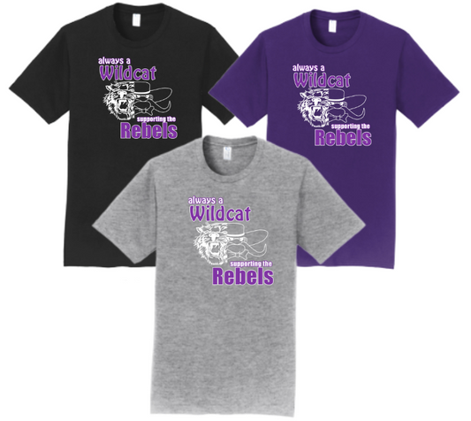 Wildcat/Rebels Anniversary : Port & Company® Fan Favorite™ Tee
