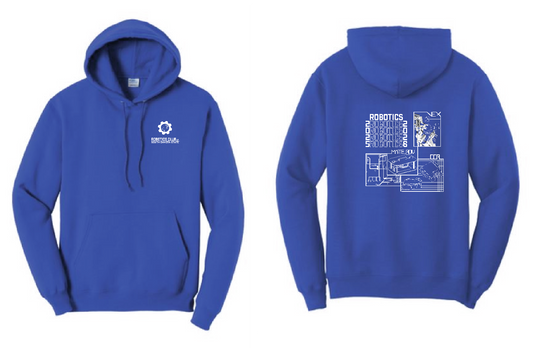 SD State Robotics Club - Port & Company® Core Fleece Pullover Hooded Sweatshirt