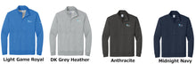 Load image into Gallery viewer, MCMC Apparel - Embroidered Nike Club Fleece Sleeve Swoosh 1/2-Zip