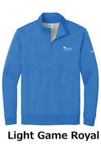 Load image into Gallery viewer, MCMC Apparel - Embroidered Nike Club Fleece Sleeve Swoosh 1/2-Zip