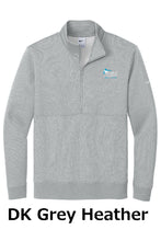 Load image into Gallery viewer, MCMC Apparel - Embroidered Nike Club Fleece Sleeve Swoosh 1/2-Zip