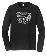 Load image into Gallery viewer, MCC/F CROSS COUNTRY NO TIMEOUTS Long Sleeve Tshirt