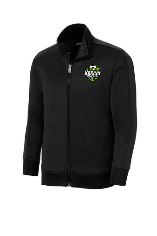 MURRAY COUNTY SOCCER UNITED BLACK TRACK JACKET