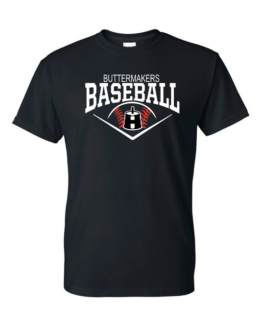 Hadley Buttermakers Baseball Tshirt