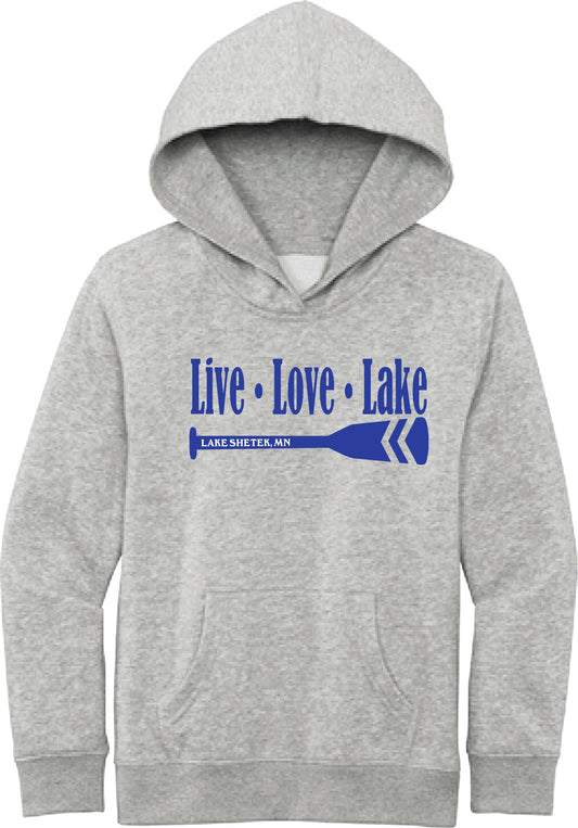 Lake Sarah or Lake Shetek District® V.I.T.™ Fleece Grey Hoodie