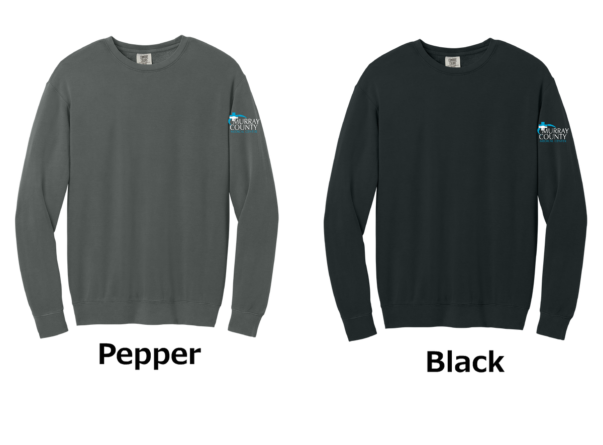MCMC Apparel - Embroidered Comfort Colors® Lightweight Crewneck Sweatshirt