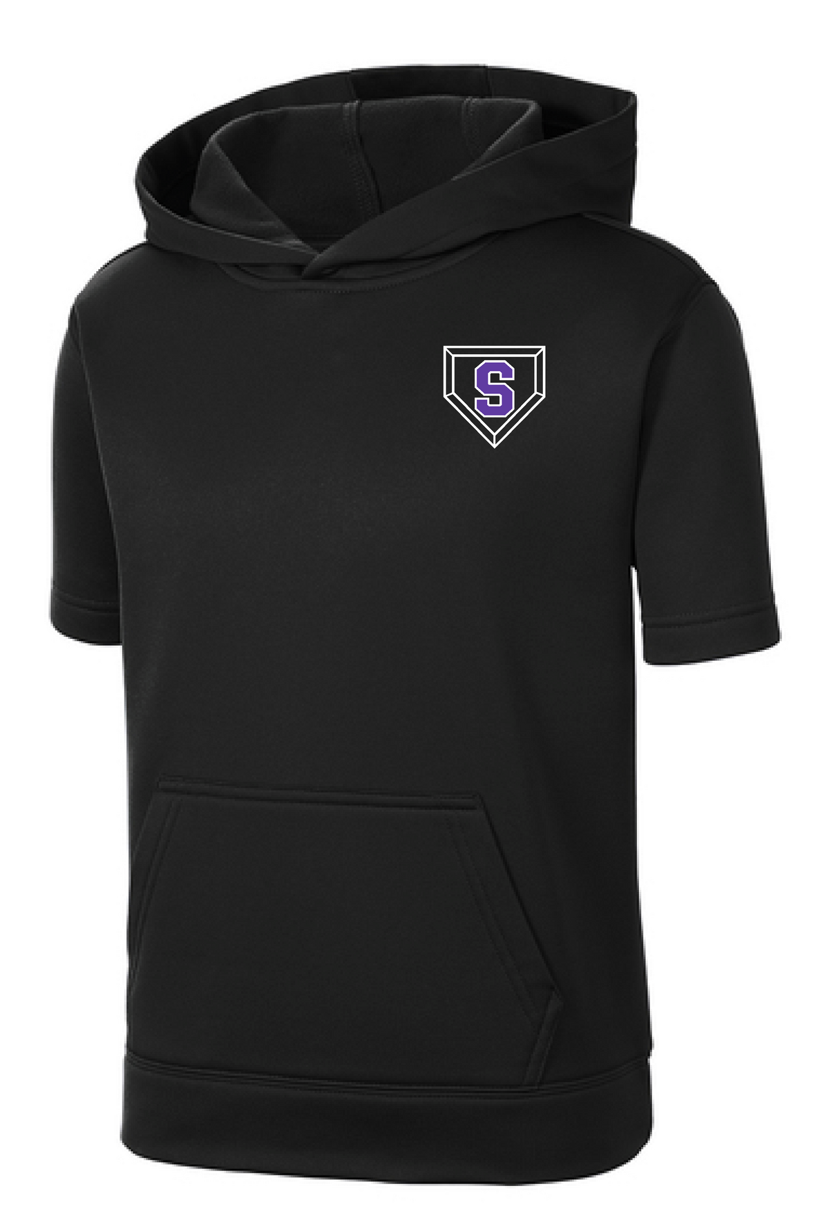 Slayton 2026 Baseball / Softball  Short Sleeve Hooded Sweatshirt