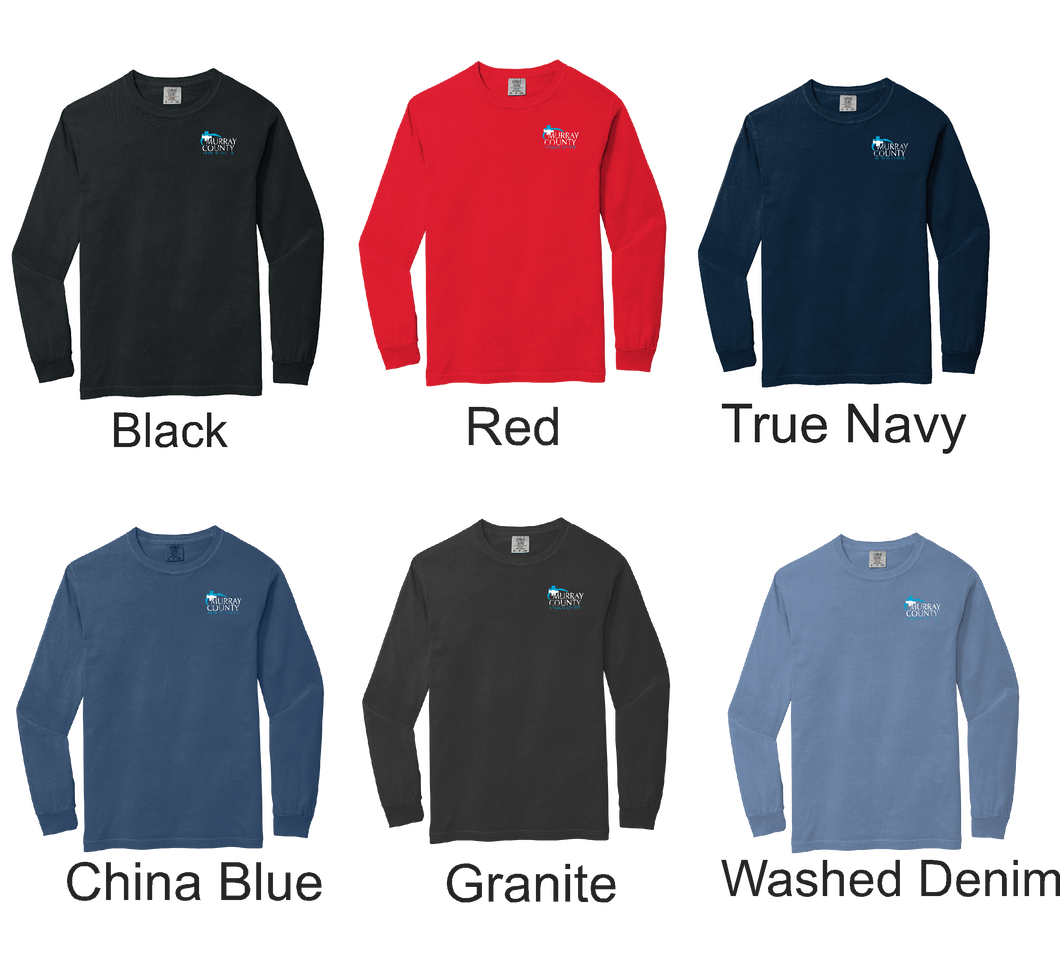 MCMC Apparel - Printed Comfort Colors® Heavyweight Ring Spun Long Sleeve Tee