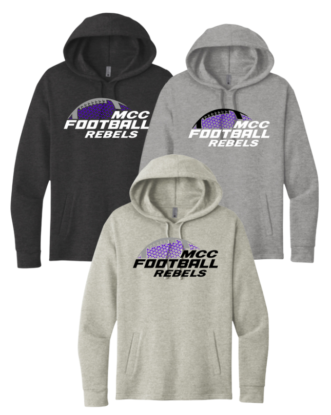 MCC 2023 Football: Next Level Apparel Unisex Hoodie