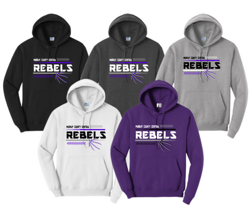 MCC 2023 Basketball : Port & Company® Core Fleece Pullover Hooded Sweatshirt