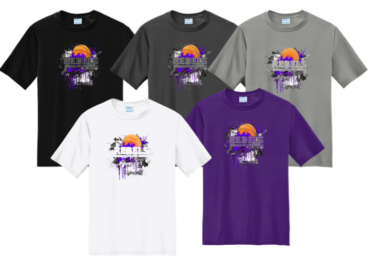 MCC 2023 Basketball : Port & Company® Performance Tee (BB Splotch)