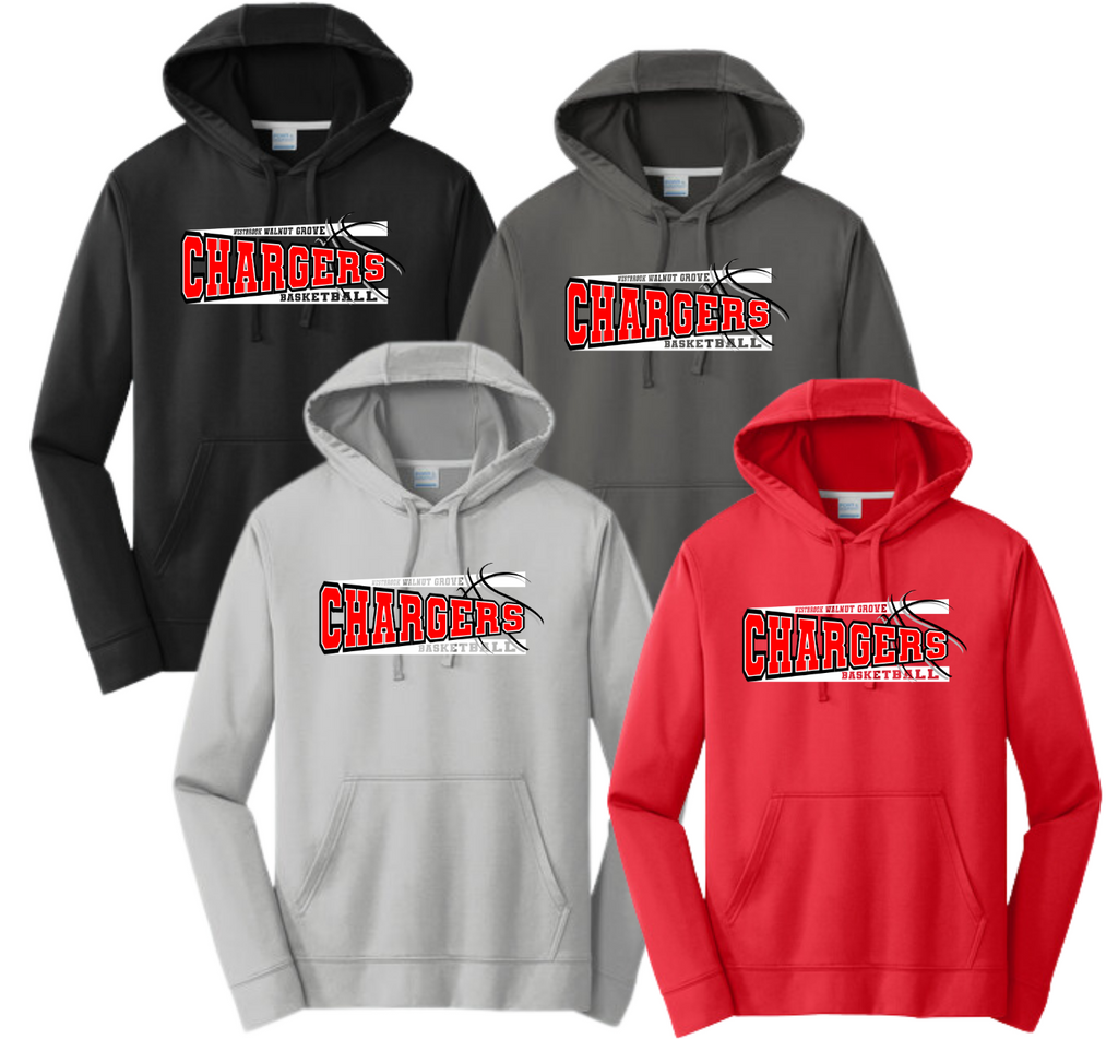 WWG Basketball 2023 : Port & Company Performance Fleece Hoodie