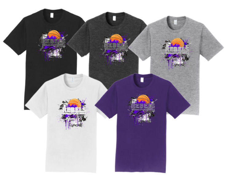 MCC 2023 Basketball : Port & Company® Fan Favorite™ Tee (BB Splotch)
