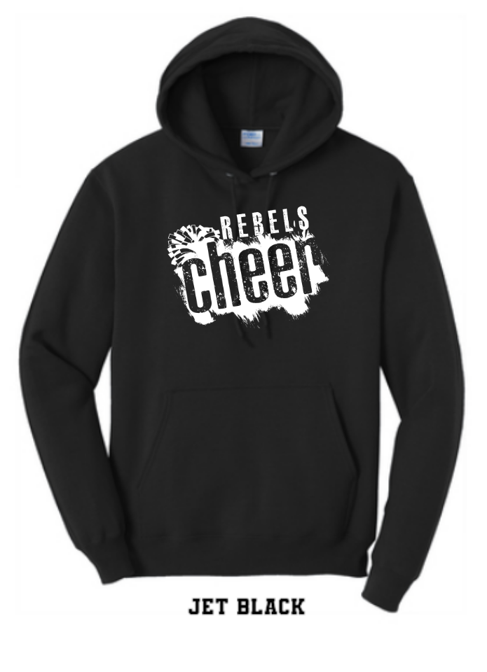 MCC 2023 Cheer : Port & Company® Core Fleece Pullover Hooded Sweatshirt