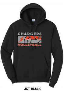 WWG Volleyball 2023 : Port & Company® Core Fleece Pullover Hooded Sweatshirt