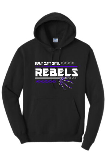 MCC 2023 Basketball : Port & Company® Core Fleece Pullover Hooded Sweatshirt