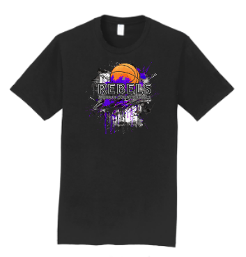 MCC 2023 Basketball : Port & Company® Fan Favorite™ Tee (BB Splotch)