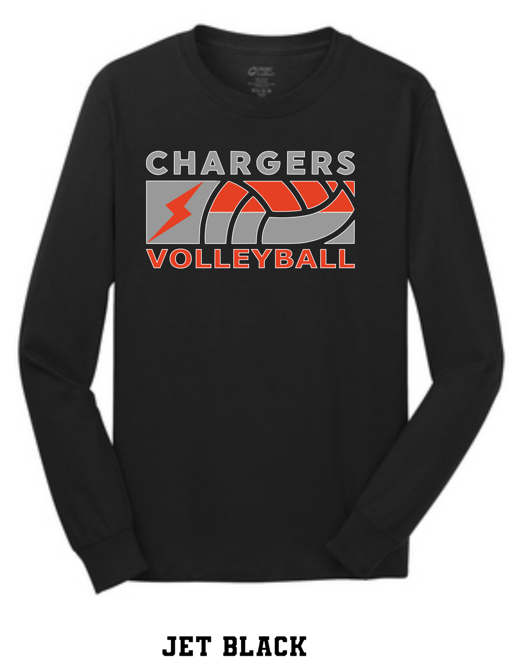 WWG Volleyball 2023 : Port & Company® Long Sleeve Core Cotton Tee