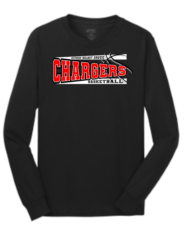 WWG Basketball 2023 : Port & Company® Long Sleeve Core Cotton Tee