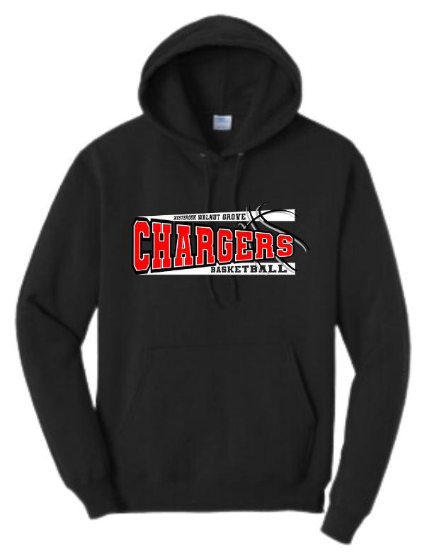 WWG Basketball 2023 : Port & Company® Core Fleece Pullover Hooded Sweatshirt