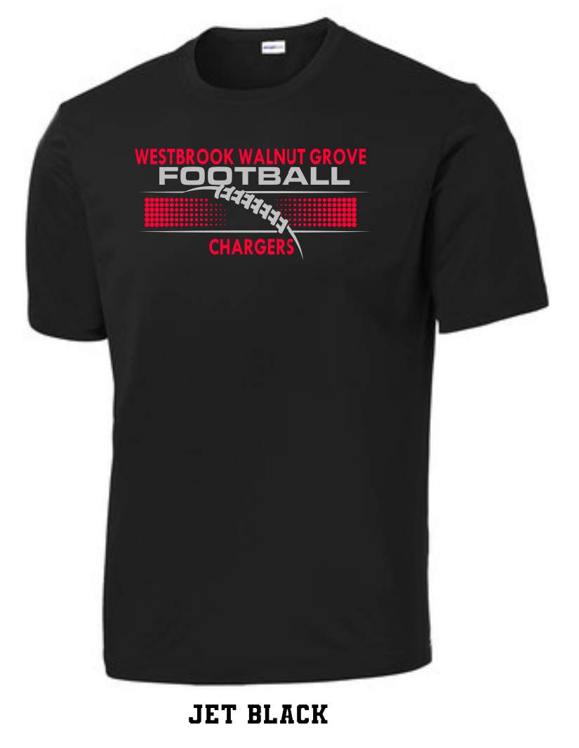 WWG Football 2023 : Sport-Tek® PosiCharge® Competitor™ Tee