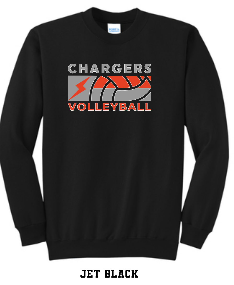 WWG Volleyball 2023 : Port & Company® Core Fleece Crewneck Sweatshirt