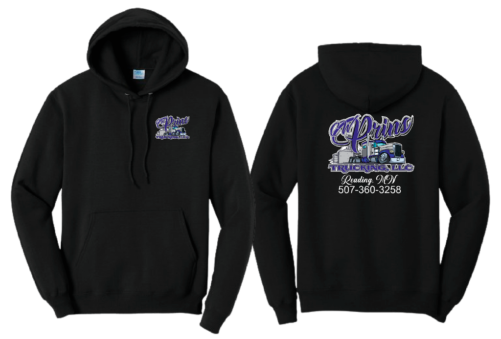 Prins Trucking Port & Co™ Core Fleece Pullover Hooded Sweatshirt