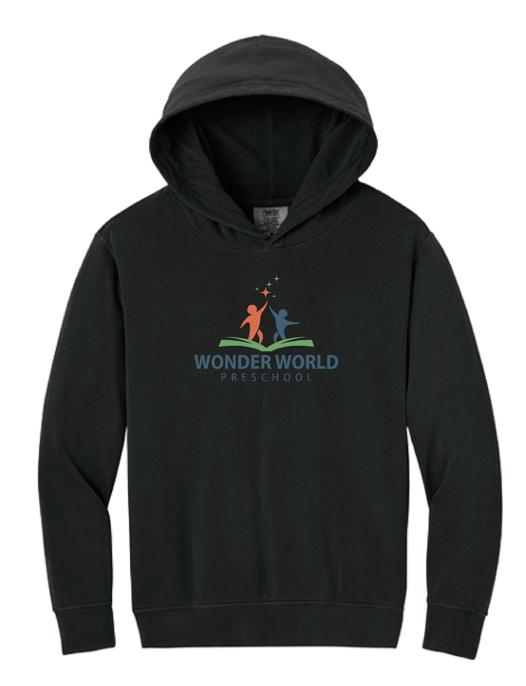 Wonder World Preschool Youth Comfort Colors® Ring Spun Hooded Sweatshirt