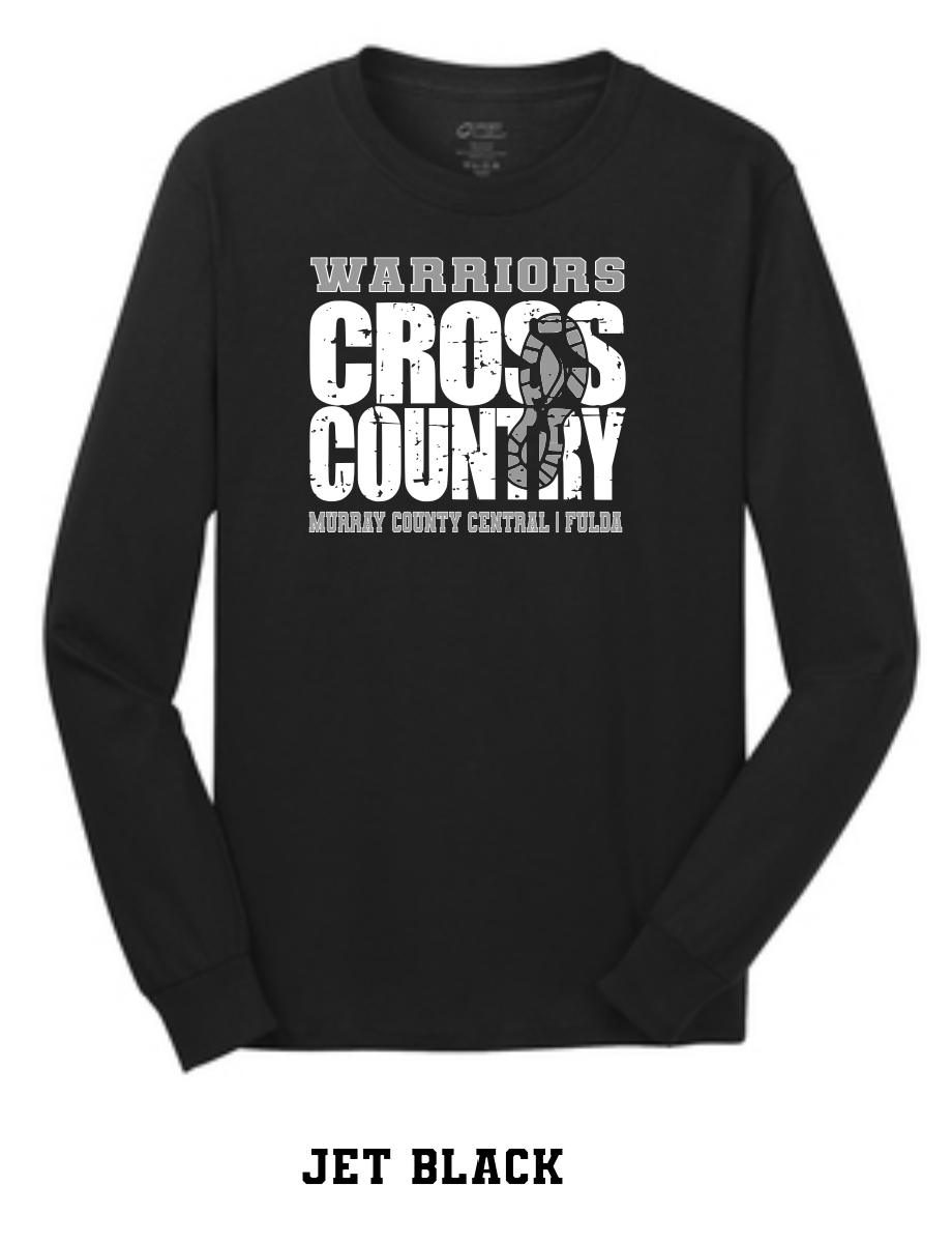 MCC/F 2023 Cross Country : Port & Company® Long Sleeve Core Cotton Tee