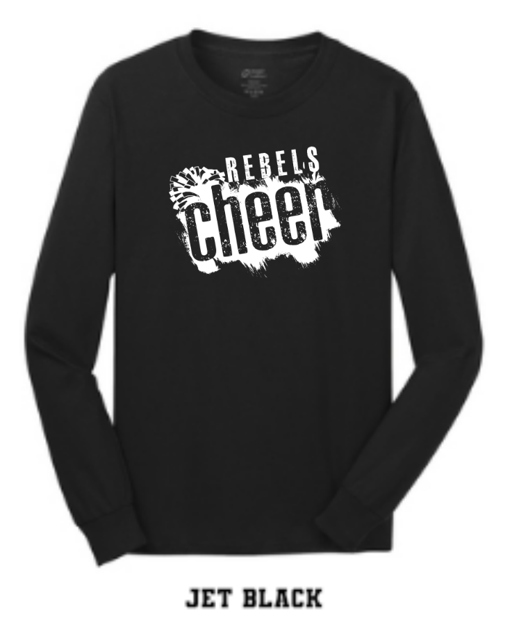 MCC 2023 Cheer: Port & Company® Long Sleeve Core Cotton Tee