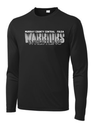 F/MCC Warrior Wrestling 2023 : SportTek Long Sleeve T-shirt
