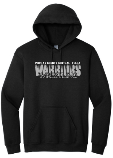 F/MCC Warrior Wrestling 2023 : Port & Company® Core Fleece Pullover Hooded Sweatshirt