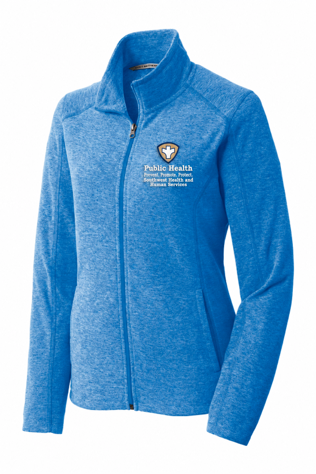 Southwest Health & Human Services Public Health Port Authority® Women's Heather Microfleece Full-Zip Jacket