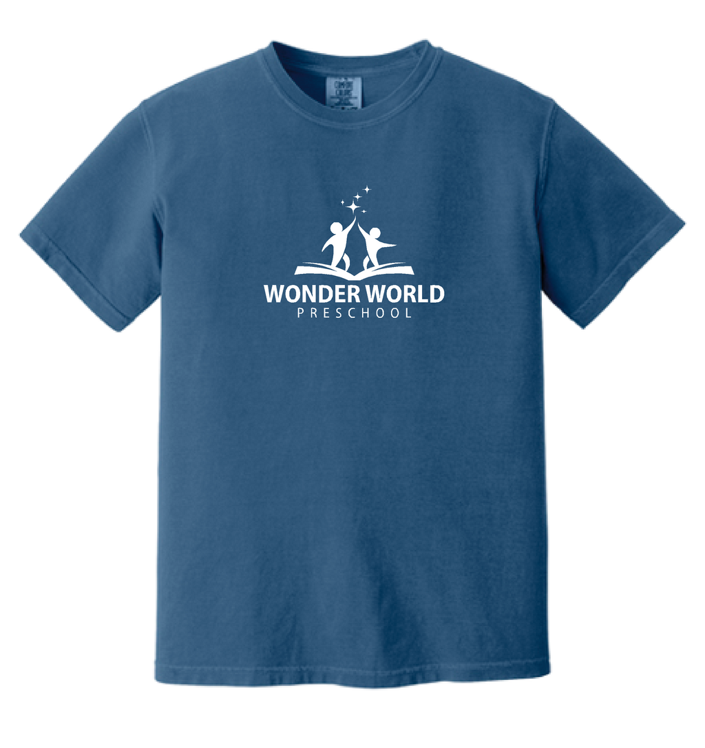 Wonder World Preschool Adult Comfort Colors T-Shirt