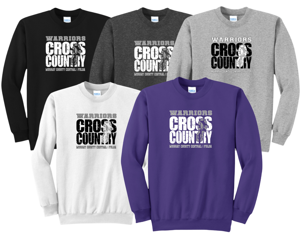 MCC\F 2023 Cross Country : Port & Company® Core Fleece Crewneck Sweatshirt