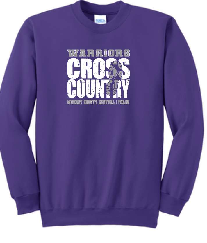 MCC\F 2023 Cross Country : Port & Company® Core Fleece Crewneck Sweatshirt