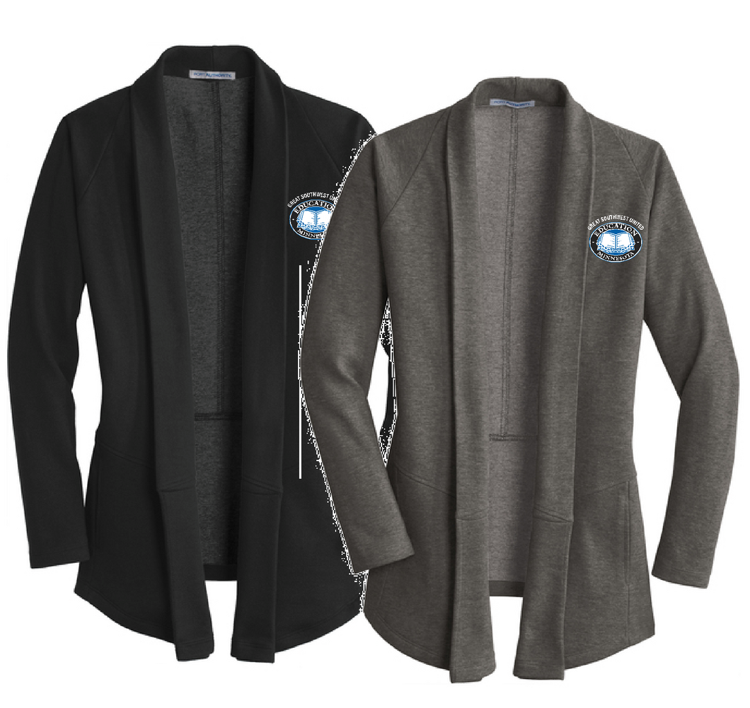 Great Southwest United Education Port Authority® Women's Interlock Cardigan