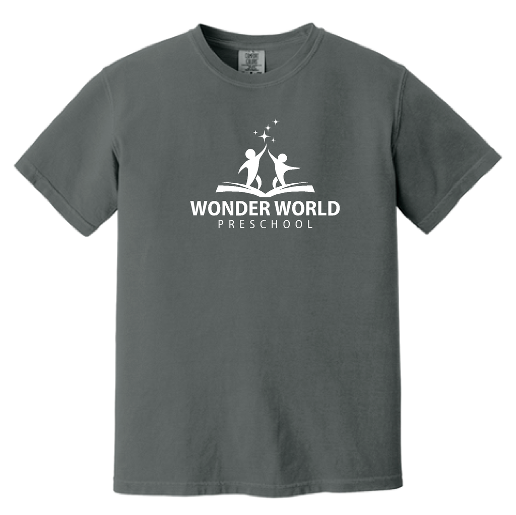 Wonder World Preschool Adult Comfort Colors T-Shirt