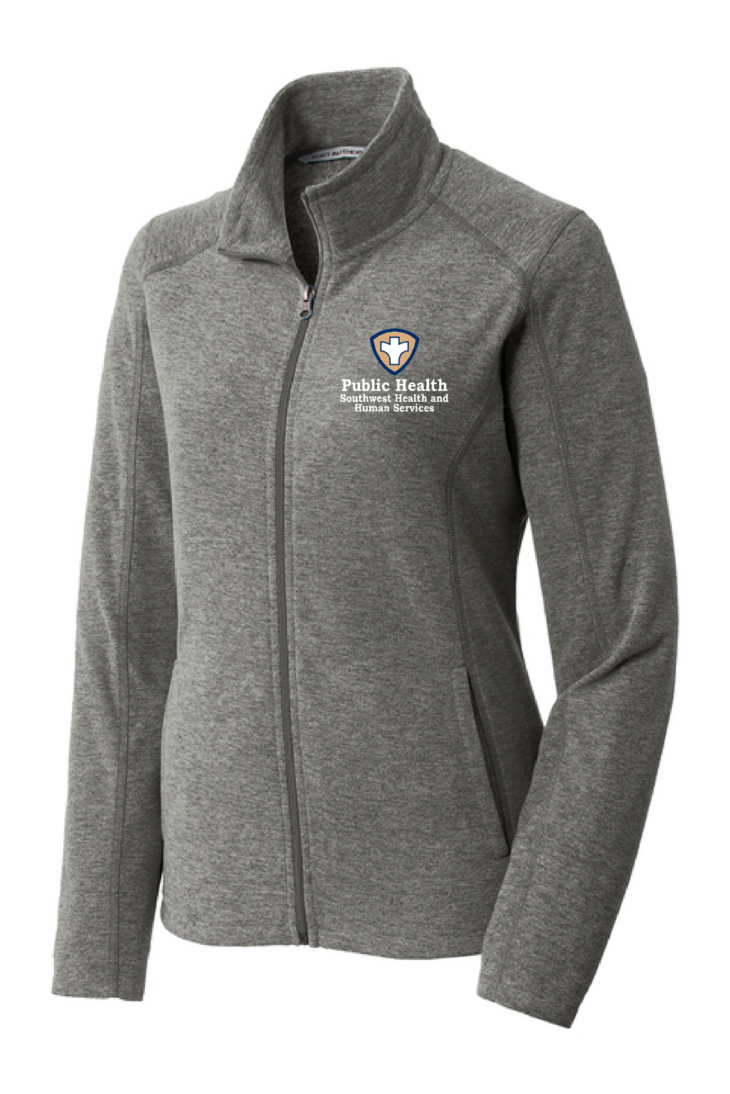 Southwest Health & Human Services Public Health Port Authority® Women's Heather Microfleece Full-Zip Jacket