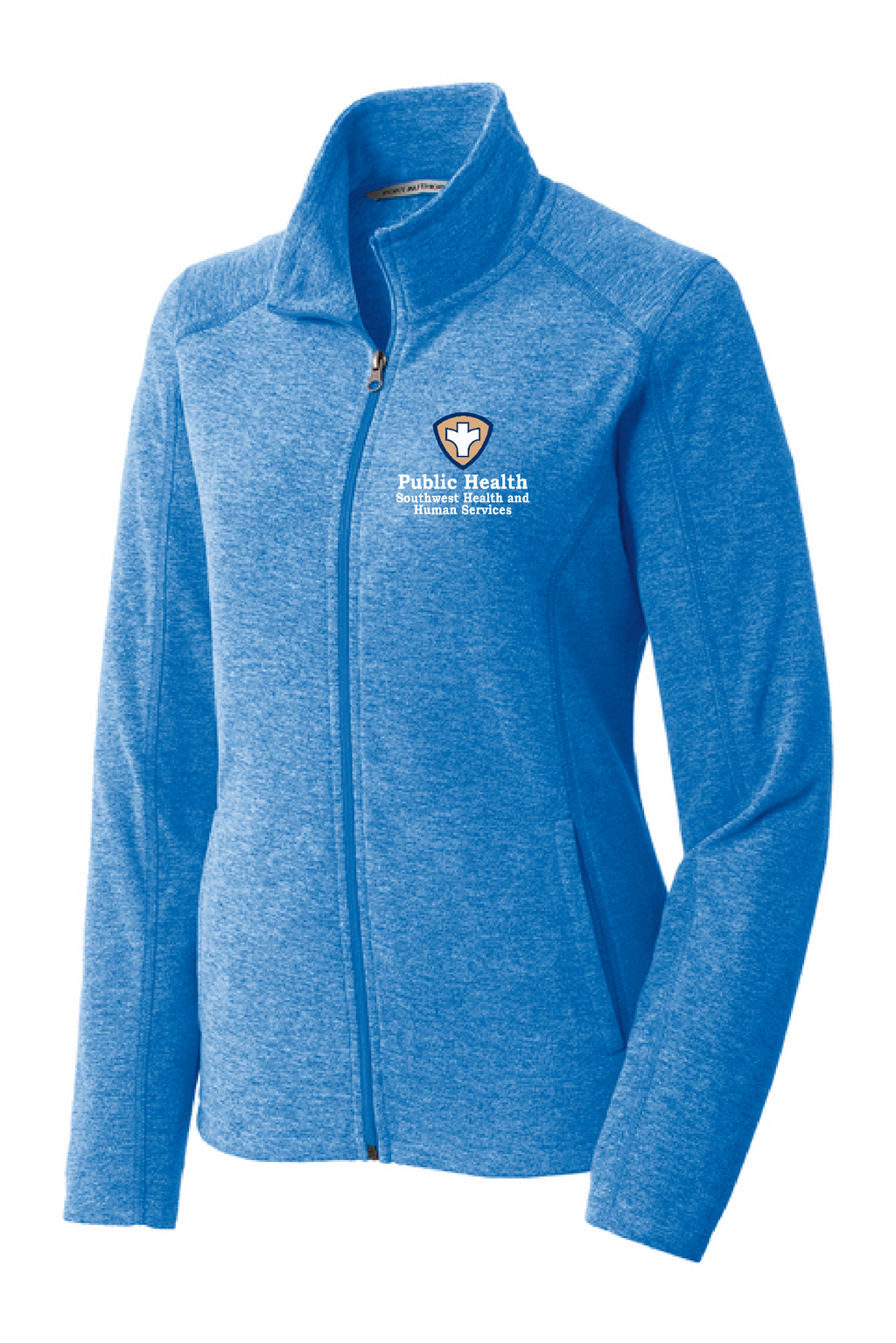 Southwest Health & Human Services Public Health Port Authority® Women's Heather Microfleece Full-Zip Jacket