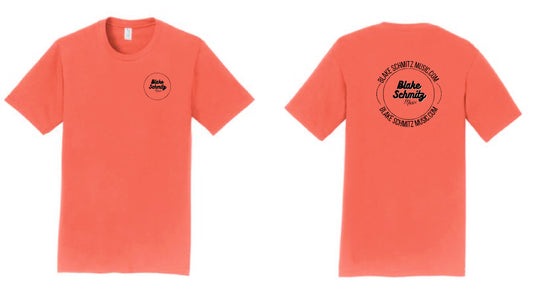 BLAKE SCHMITZ MUSIC-  FAN TSHIRT COLOR CHOICES
