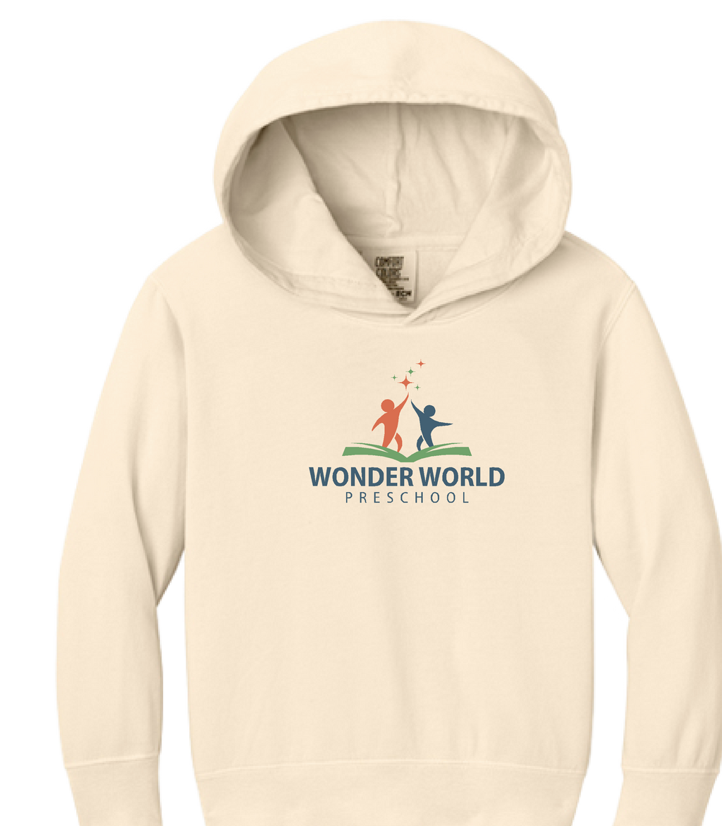 Wonder World Preschool Youth Comfort Colors® Ring Spun Hooded Sweatshirt