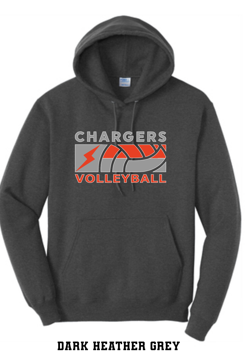 WWG Volleyball 2023 : Port & Company® Core Fleece Pullover Hooded Sweatshirt